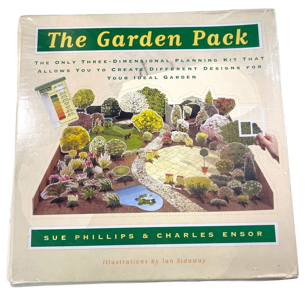 The Garden Pack 3D Garden Planning Kit Sealed Phillips Ensor